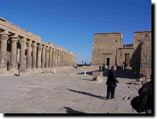 Le temple de Philae ddi  la desse Isis